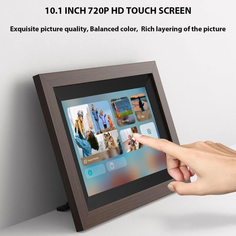 Frameo Digital Smart Cloud Photo Frame Touch Screen Wifi Remote App Electronic Photo Album