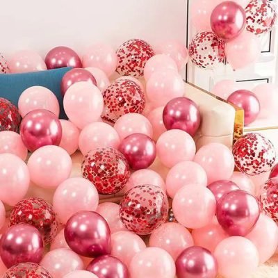 Creative Wedding Party Scene Arrangement Sequins Balloon Decoration 50-Bag