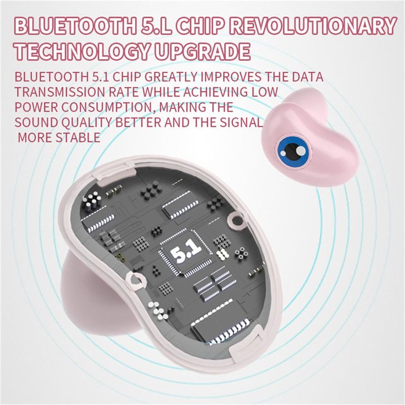 Bluetooth 5.1 Waterproof Sports In-ear Headphones