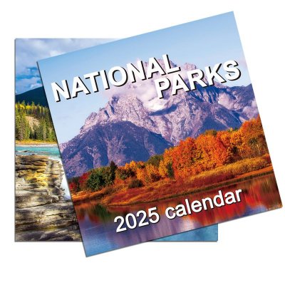 2025 National Park Saddle Spike Calendar