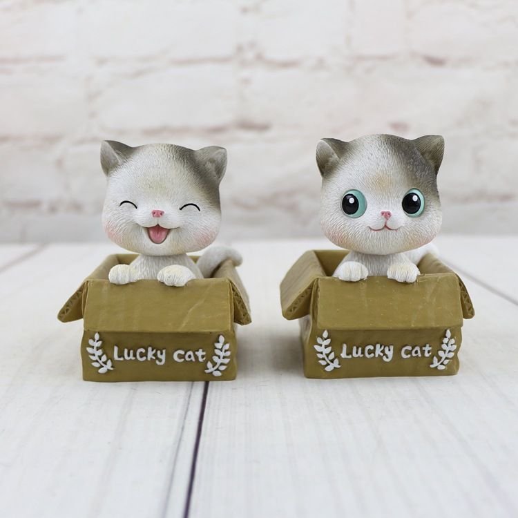 Creative Cute Cartoon Cat Ornaments