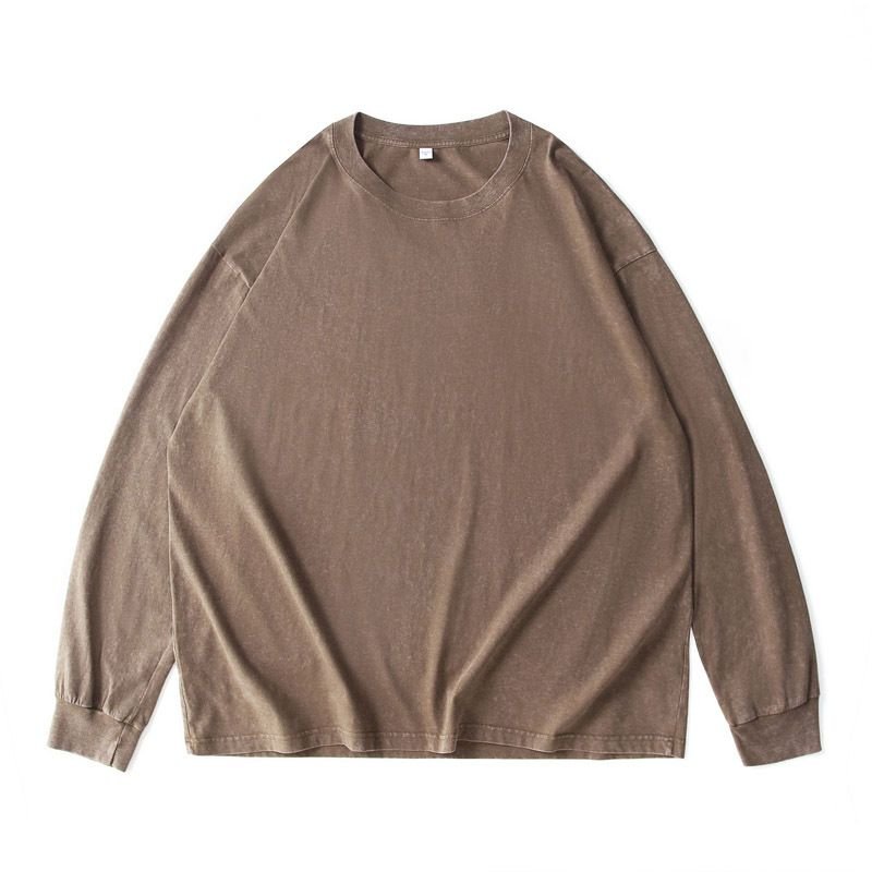 Custom Logo Women Casual Retro Long Sleeve Sweatshirt