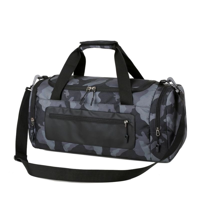 Men Casual Sports Basic Dry And Wet Separation Large Capacity Oxford Duffle Bag