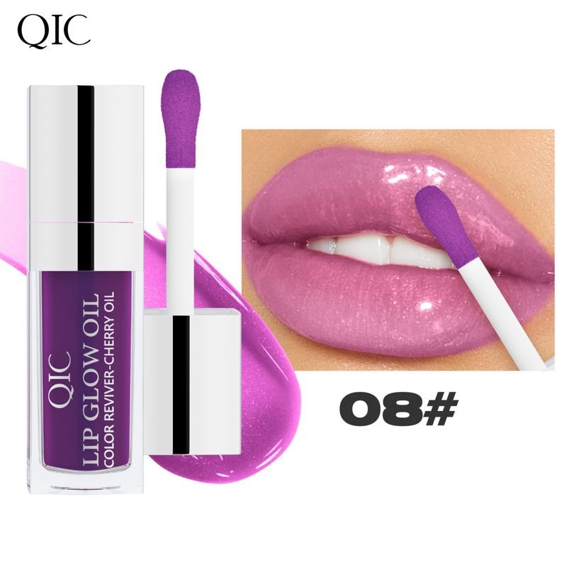 Qic Lip Oil 8 Color Lip Balm Moisturizing Lightening Lip Oil Beauty Makeup