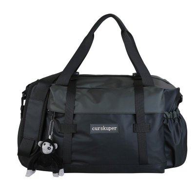 Men Leisure Sports Alphabet Large Capacity Nylon Duffle Bag