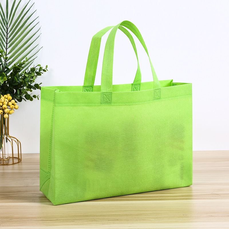 Simple Solid Color Non-Woven Portable Packaging Bag