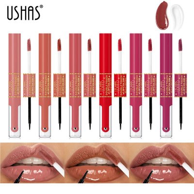 USHAS Women Non-Stick Cup Matte Lip Glaze