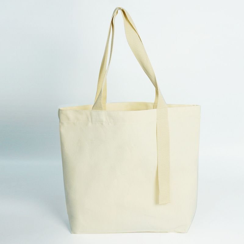 Simple Multicolor Ribbon Canvas Tote Bag