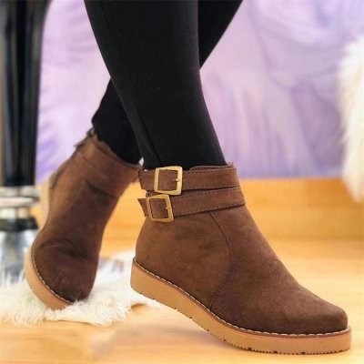 Autumn And Winter Plus Size Women Platform Boots