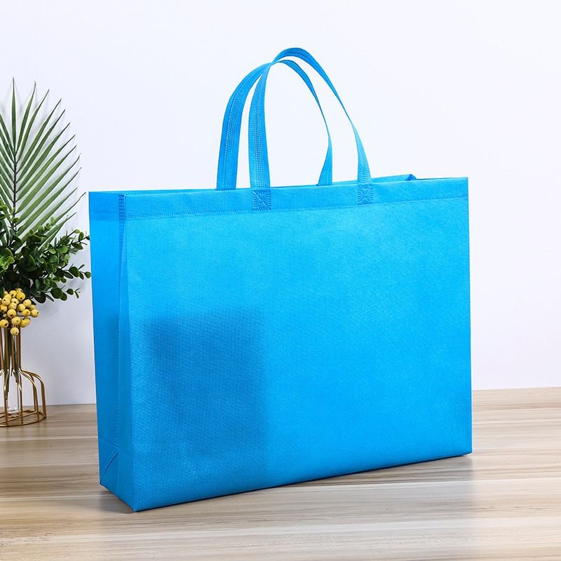 Simple Solid Color Non-Woven Portable Packaging Bag