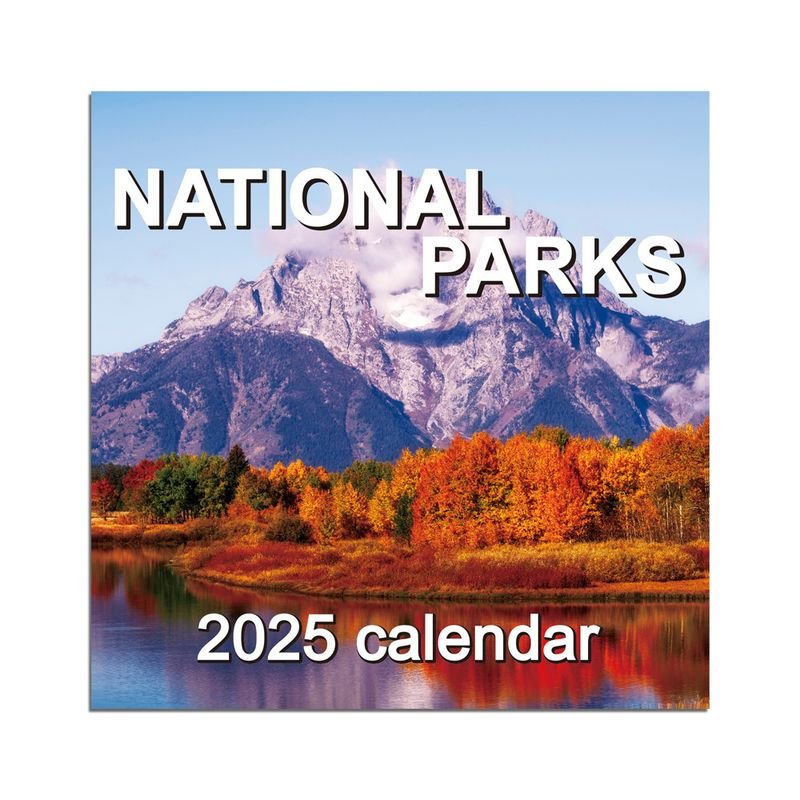 2025 National Park Saddle Spike Calendar