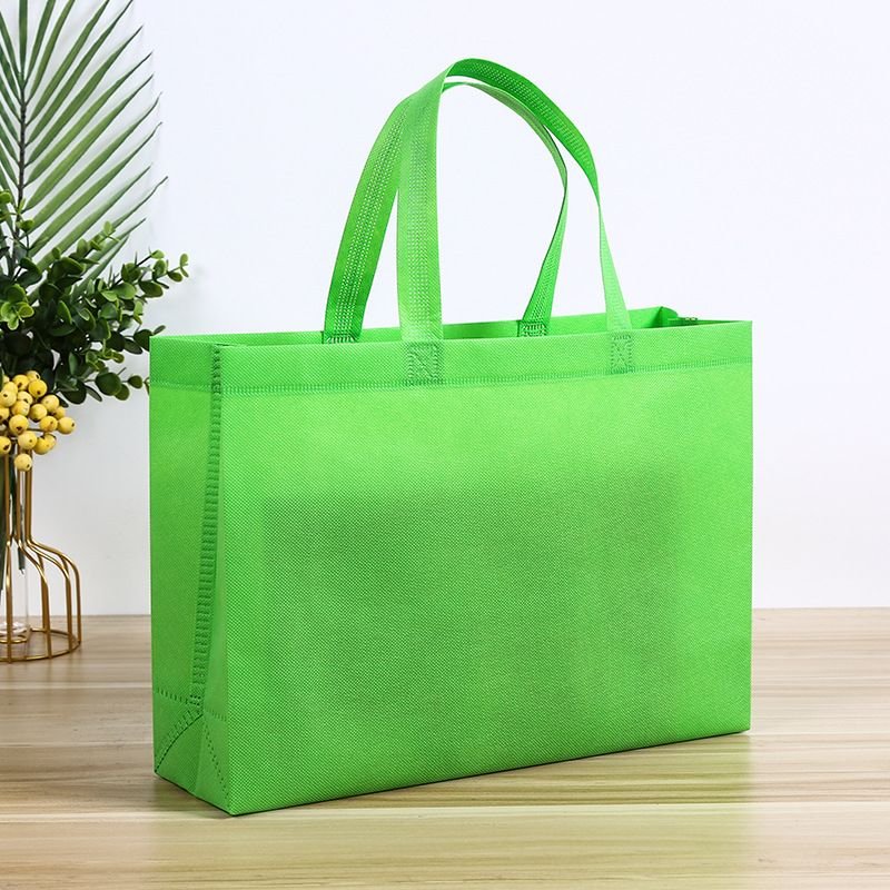 Simple Solid Color Non-Woven Portable Packaging Bag