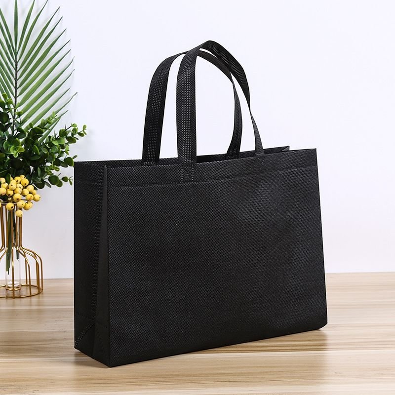 Simple Solid Color Non-Woven Portable Packaging Bag