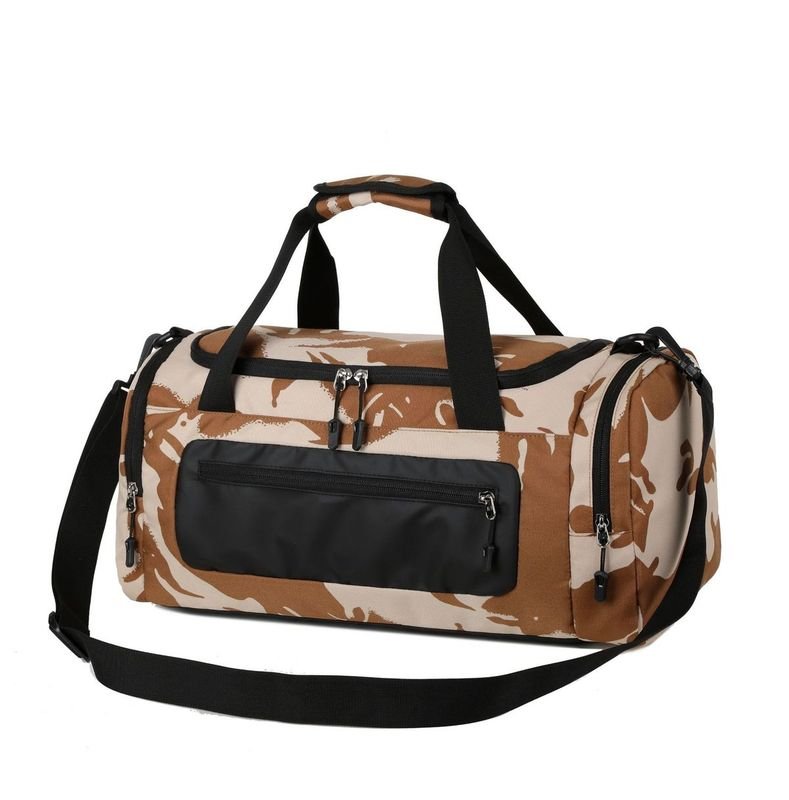 Men Casual Sports Basic Dry And Wet Separation Large Capacity Oxford Duffle Bag