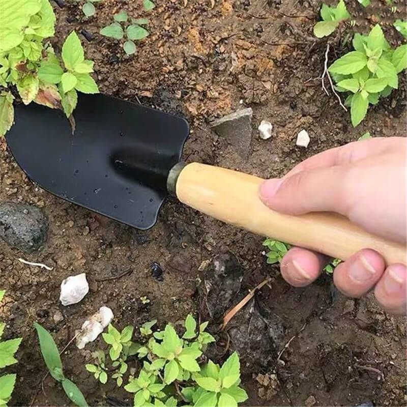 3pcs/set Household Wooden Handle Garden Tool