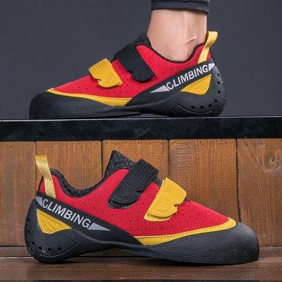 Outdoor Neutral Color Block Velcro Rock Climbing Mountain Climbing Non-Slip Training Shoes