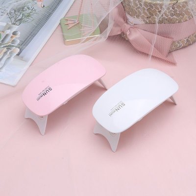 Mini Nail Polish Glue Drying Baking Lamp Usb Interface Folding Sunmini Mouse Light Therapy Lamp Small Nail Lamp