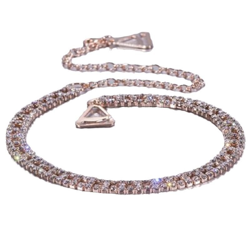 Women Fashion Simple Multicolor Rhinestone Adjustable Hollow Shoulder Chain Body Chain