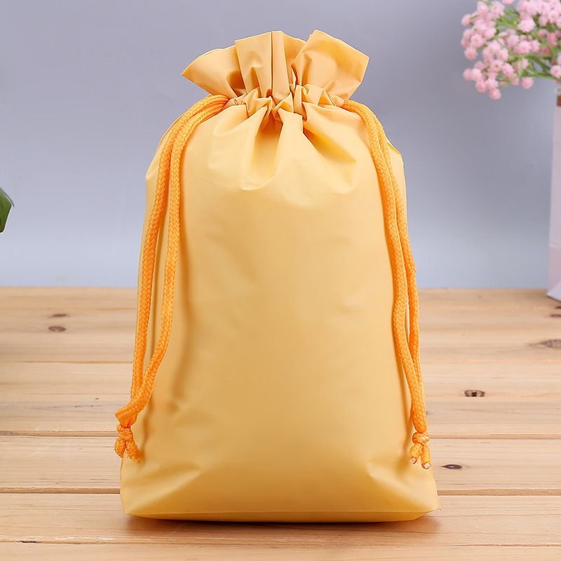 Solid Color Beam Dust-Proof Storage Drawstring Small Cloth Bag