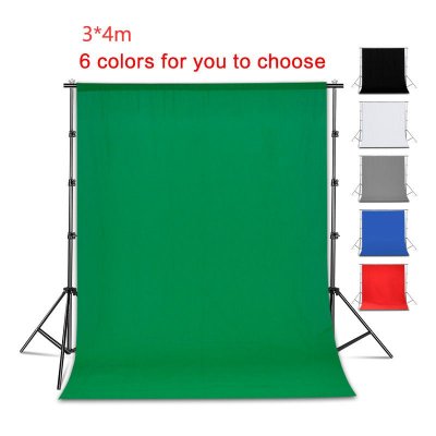 300*400cm Thicken Solid Color Photography Background Curtain